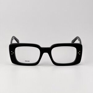 Celine 3 DOTS CL50163I Eyeglasses – Black Rectangle Frame | Model 001